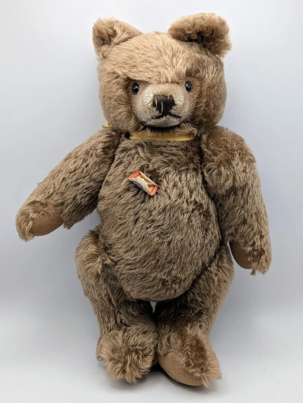 VTG 1960s Steiff Teddy Bear 0202/26 Fully Jointed 15